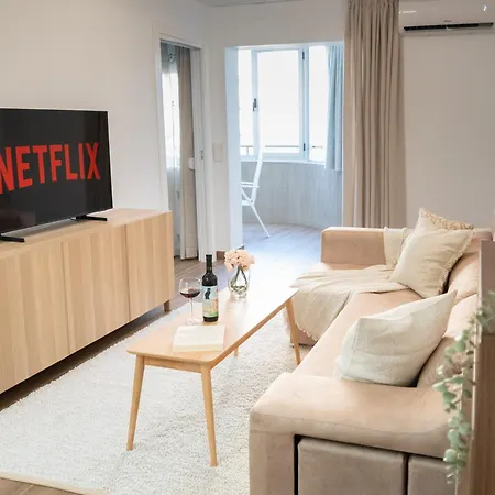 Lägenhet Bright Flat 1 Min From With Parking *